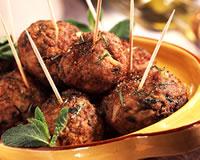 Boulettes de viande à la menthe