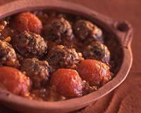 Tajine de keftas aux tomates