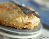 Pastilla de tajine de mouton et sa compotée d'oignons