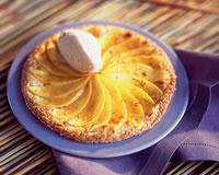 Tarte poires vanille