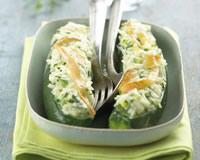 Courgettes farcies au Reblochon de Savoie