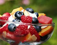 Salade aux fruits d'été