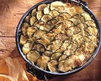 Gratin de courgettes aux 2 fromages