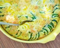 Gratin de courgettes et patates douces