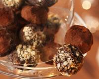 Truffes en chocolat