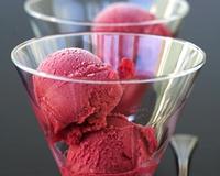 Sorbet aux framboises