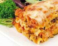 Lasagnes allégées au saumon