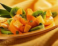 Salade de fruits exotiques au gingembre