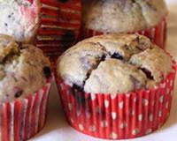 Muffins aux fruits rouges