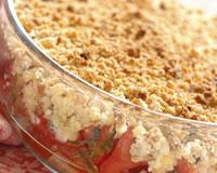 Crumble à la tomate