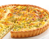 Quiche à la courgette et au chèvre