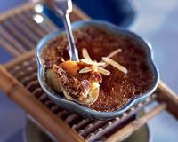 Crème brûlée au gingembre