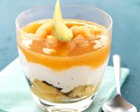 Triffle au Melon du Haut-Poitou IGP avec sa crème fouettée AOC