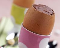 Oeufs de pâques à la coque choco-praliné