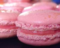 Macarons à la fraise