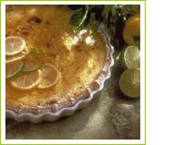 Tarte citron-citronelle