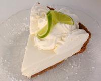 Tarte légère fromage blanc et citron vert