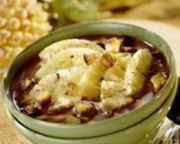 Soupe de chocolat à l'ananas