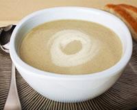 Soupe crémeuse aux champignons