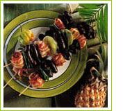 Brochettes antillaises