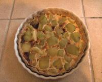 Tarte courgette brandade de morue