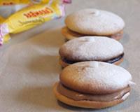 Whoopie pies carambars et nutella