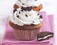 Cupcakes aux biscuits Oreo