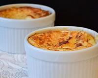 Soufflé de radis noir et parmesan