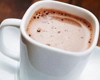 Chocolat chaud allégé