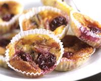 Mini clafoutis aux cerises