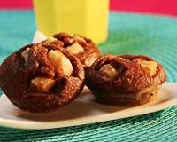 Minis financiers chocolat, noisette et poire