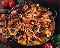 Paella mixte