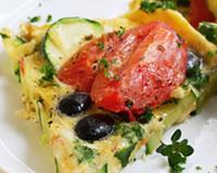 Petites omelettes aux légumes croquants