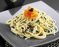 Carbonara au caviar