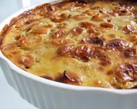 Clafoutis amandine aux mirabelles sans lait et sans gluten