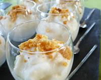 Espuma de chou fleur et crumble de parmesan