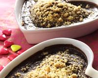 Crumble au chocolat fondant