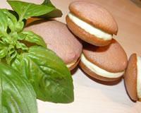 Whoopie pies crème citron et basilic