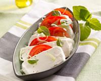 Salade de tomates au brebis