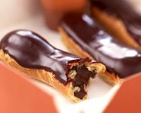 Mini éclairs au chocolat