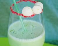 Smoothie  de concombre, menthe et citron vert