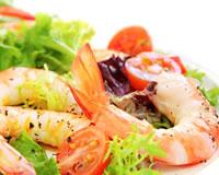 Salade de crevettes minceur