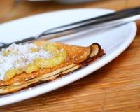 Crêpes rhum coco