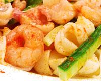 Tortellinis aux crevettes