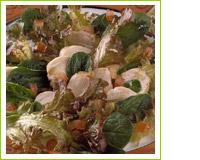 Salade de blancs de poulet