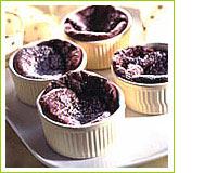 Petits soufflés au chocolat