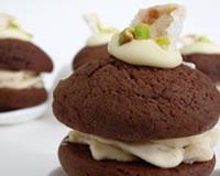 Whoopie pies glacés choco nougat