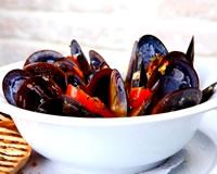 Moules aux légumes