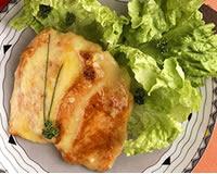 Escalopes de dinde au fromage