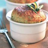 Soufflés aux courgettes et au parmesan